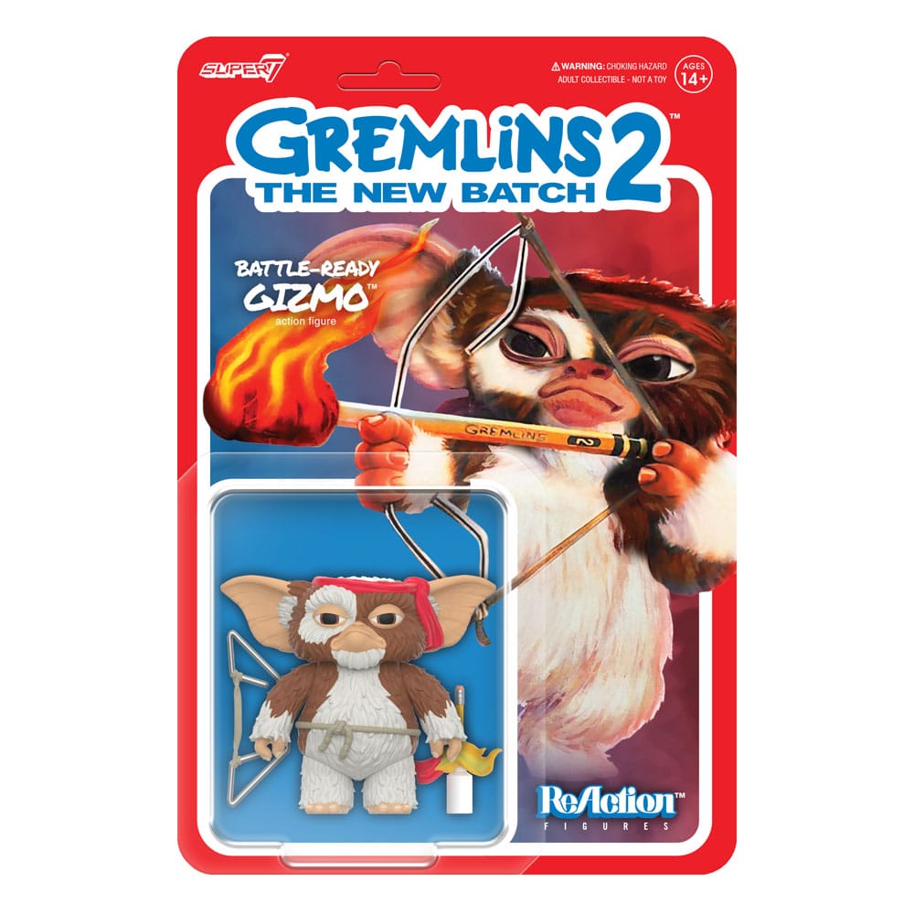 Gremlins ReAction Action Figure Wave 02 Gizmo (Battle Ready) 10 cm 0840418811306