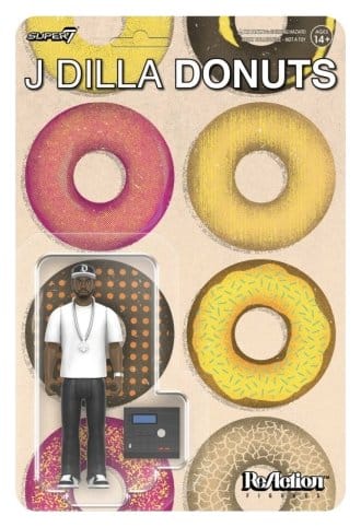 J Dilla ReAction Action Figure Wave 02 J Dilla Donuts 0840418801734