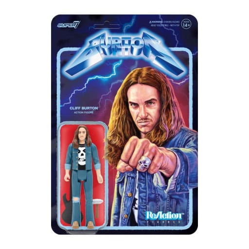 Cliff Burton ReAction Action Figure Wave 01 Cliff Burton 10 cm 0840049813809