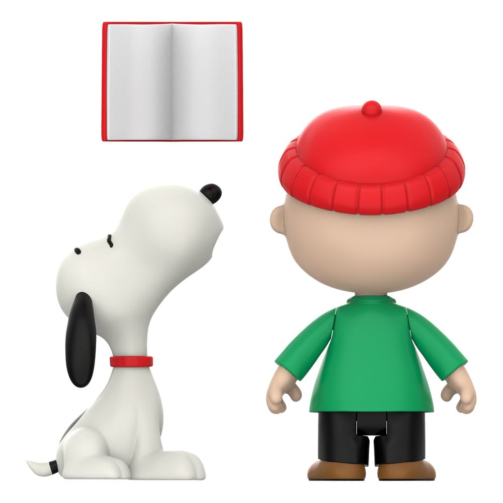 Peanuts ReAction Action Figures 2-Pack Brown and Snoopy (Caroling) 10 cm                     0840418808771