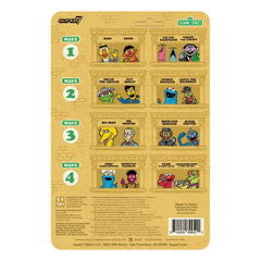 Sesame Street ReAction Action Figure Wave 04 Alligator King & 7th Son 10 cm 0840049899537