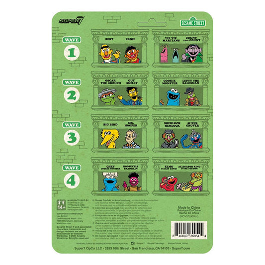 Sesame Street ReAction Action Figure Wave 04 Elmo & Baby David 10 cm 0840049899544