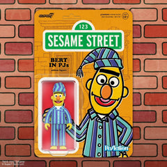 Sesame Street ReAction Action Figure Wave 06 Bert (PJ) 10 cm       0840418823156