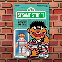 Sesame Street ReAction Action Figure Wave 06 Ernie (PJs) 10 cm       0840418825006
