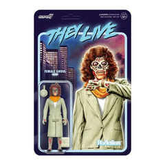 They Live ReAction Action Figure Wave 02 Female Ghoul (Glow) 10 cm 0840049825581