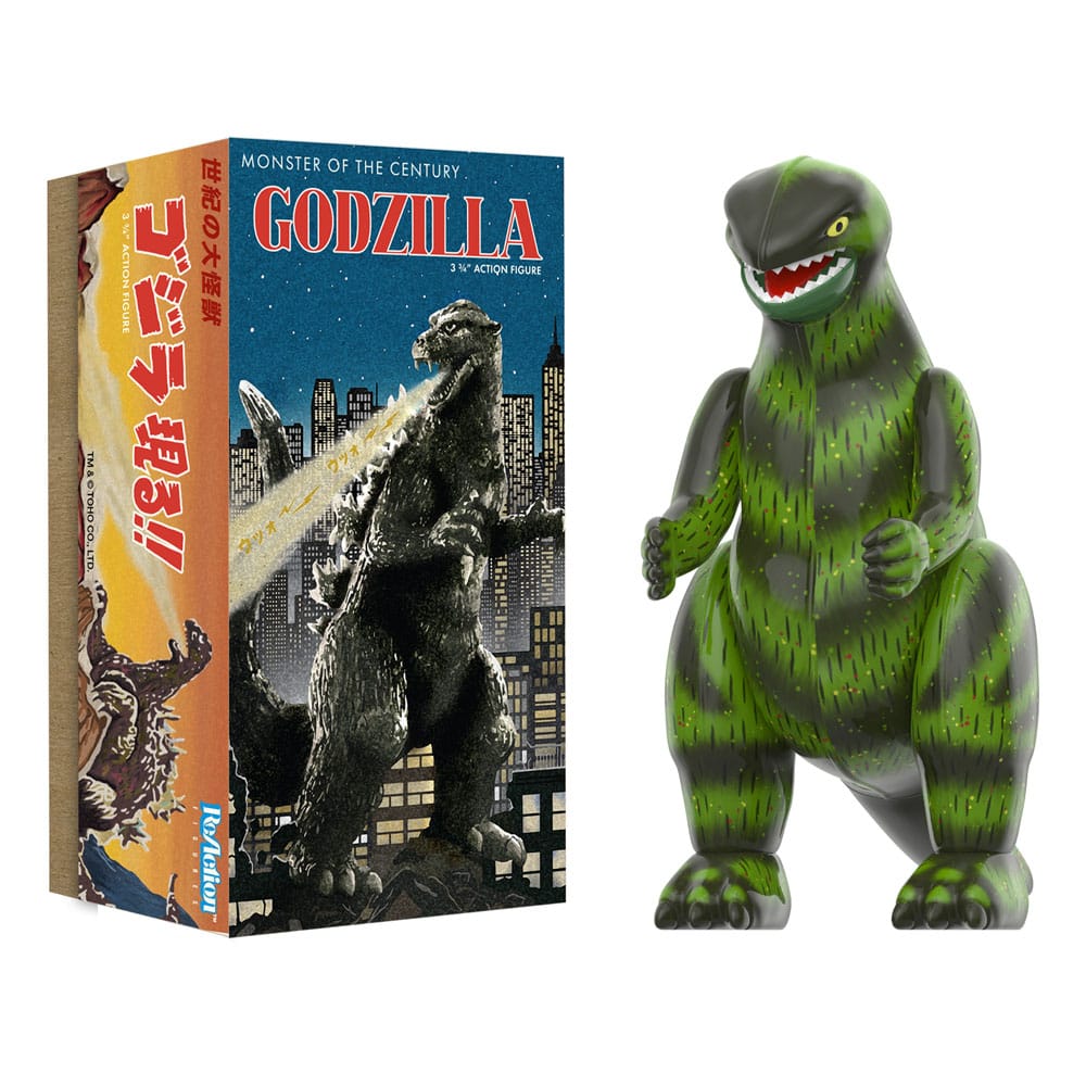 Godzilla Toho ReAction Action Figure Wave 01 (Retro Tin) Godzilla (Marusan Tin) 10 cm 0840049878129