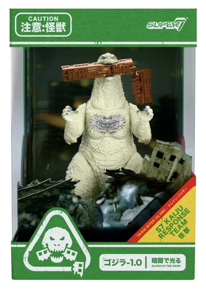 Godzilla Toho ReAction Action Figure Minus One (Train Biter - Glow) 15 cm 0840418811399
