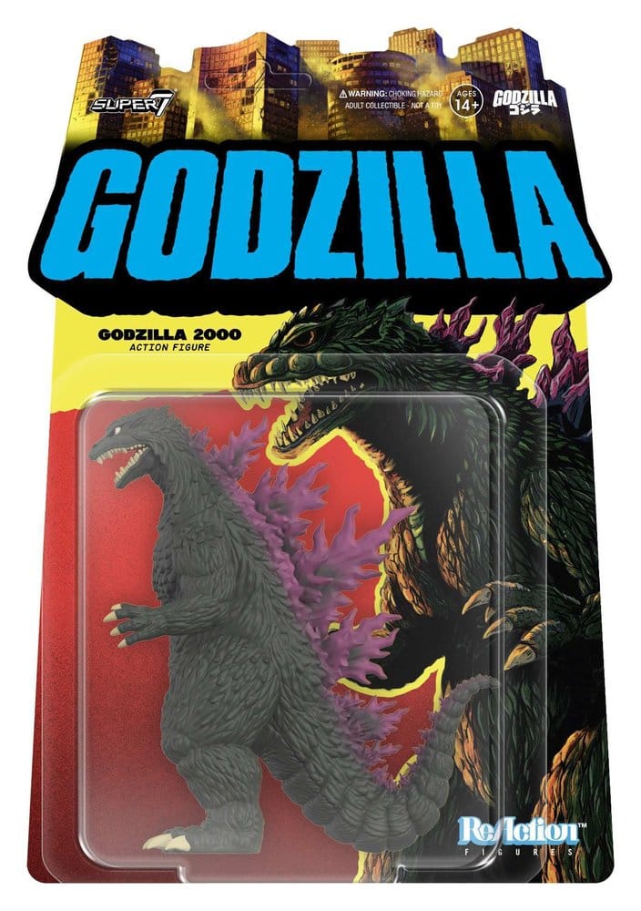 Godzilla Toho ReAction Action Figure Godzilla 2000 10 cm 0840418814956