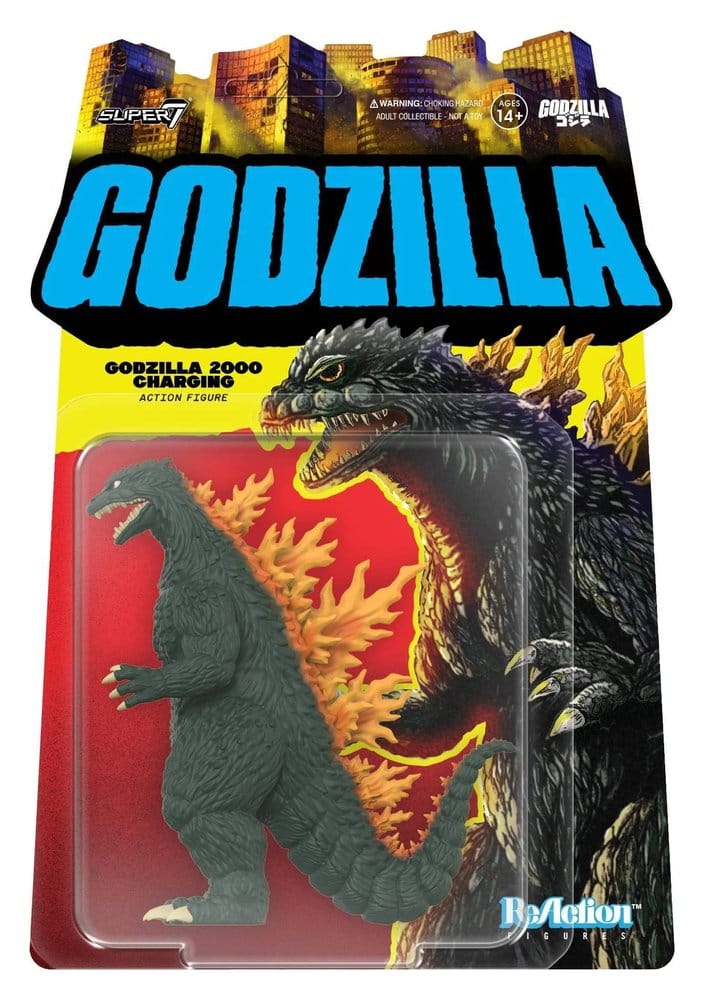 Godzilla Toho ReAction Action Figure Godzilla (2000, Charging) 24 cm 0840418825532