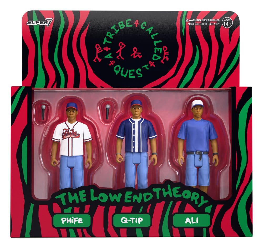 A Tribe Called Quest ReAction Action Figures 3-Pack The Low End Theory 0840418802038