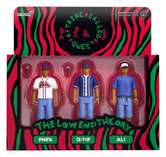 A Tribe Called Quest ReAction Action Figures 3-Pack The Low End Theory 0840418802038