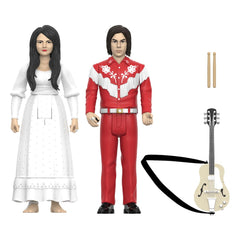 The White Stripes ReAction Action Figures 2-Pack Wave 02 The White Stripes (Elephant) 10 cm  0840049888289