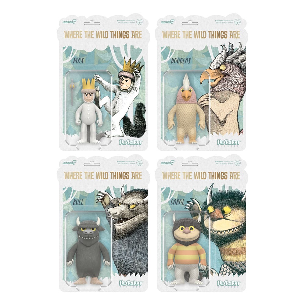 Where The Wild Things Are ReAction Action Figure Wave 01 Bull (Monster) 10 cm 0840049899612