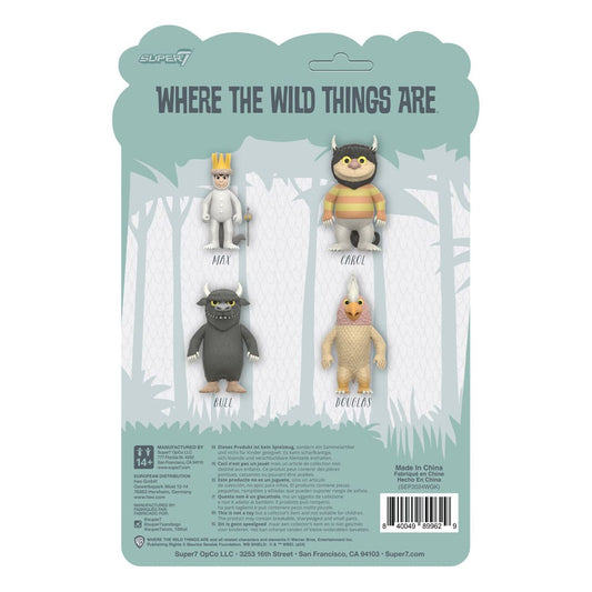 Where The Wild Things Are ReAction Action Figure Wave 01 Douglas (Monster) 10 cm 0840049899629
