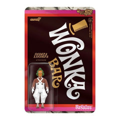 Willy Wonka and the Chocolate Factory (1971) ReAction Action Figure Wave 03 Oompa Loompa 10 cm 0840049856691