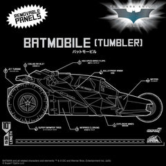 Batman 1989 Super Cyborg Vehicle Batmobile Tumbler (Full Color) 33 cm   0840049879218