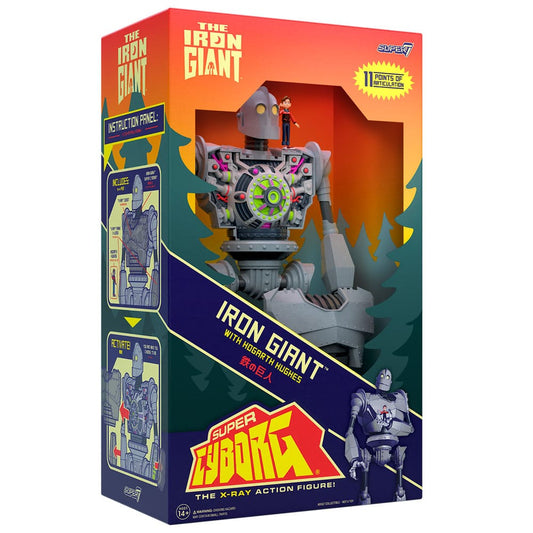 The Iron Giant Super Cyborg Action Figure Iron Giant (Full Color) 28 cm 0840049819863