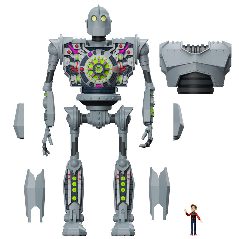 The Iron Giant Super Cyborg Action Figure Iron Giant (Full Color) 28 cm 0840049819863