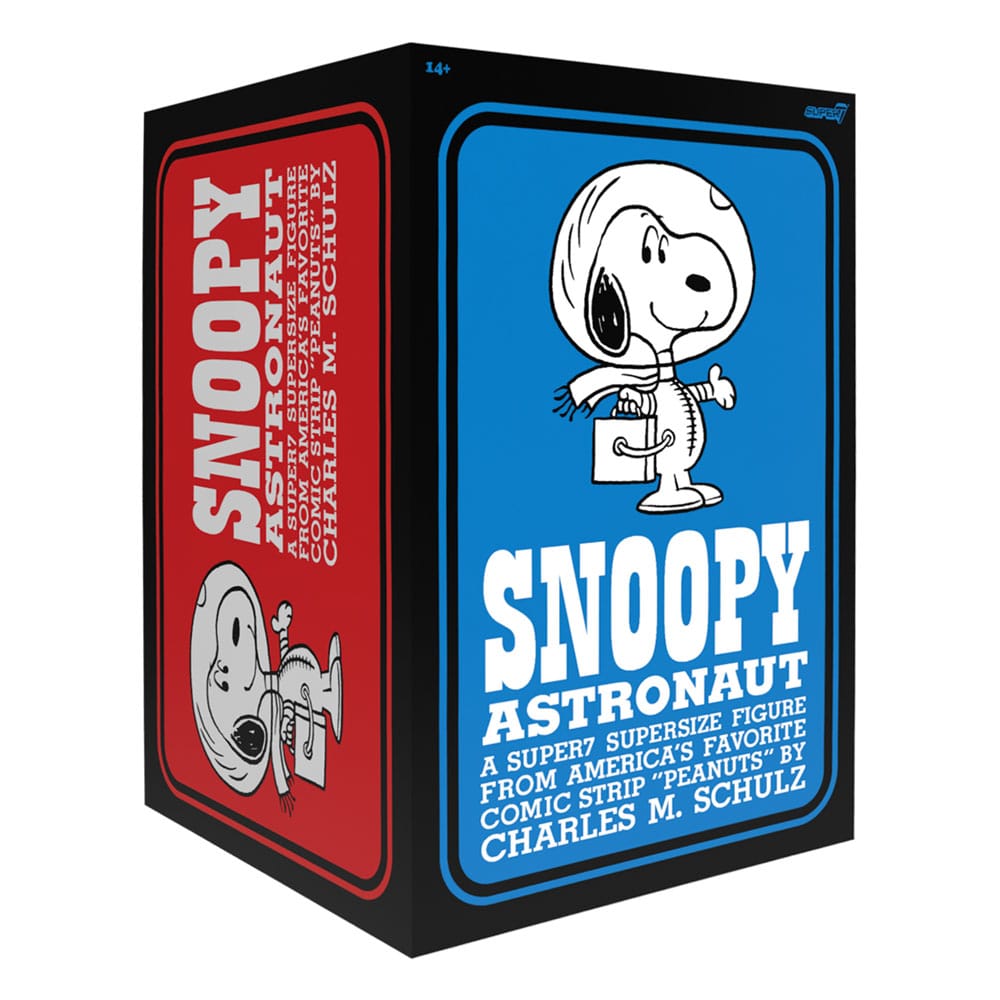 Peanuts Supersize Vinyl Action Figure Snoopy White Spacesuit 30 cm     0840049884410