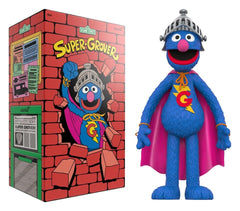 Sesame Street Supersize Vinyl Figure Super Grover 36 cm 0840049834439