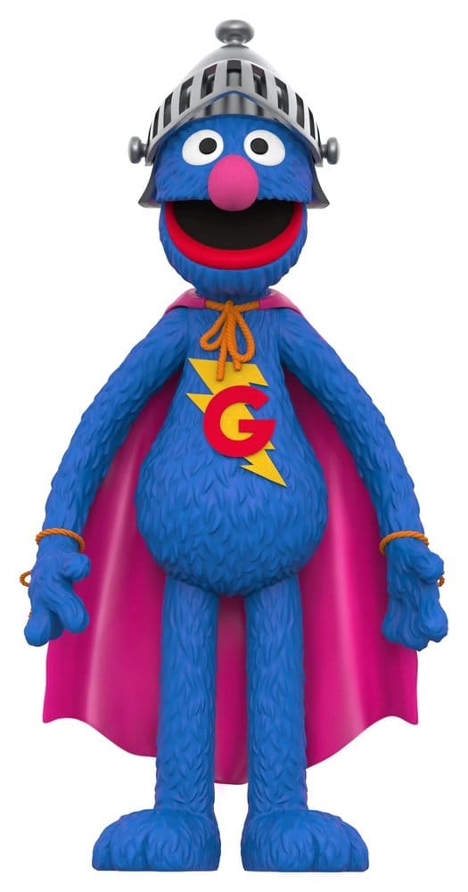 Sesame Street Supersize Vinyl Figure Super Grover 36 cm 0840049834439