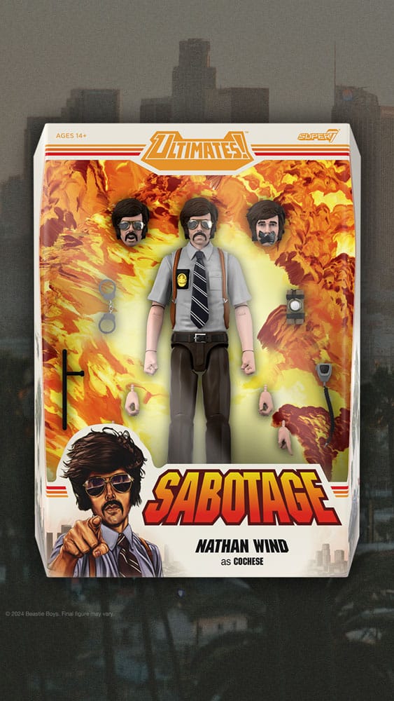 Beastie Boys Ultimates Action Figure Wave 1 Nathan Wind as  "Cochese" 18 cm 0840049880832