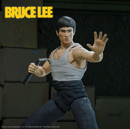 Bruce Lee Ultimates Action Figure Bruce The W 0840049823389