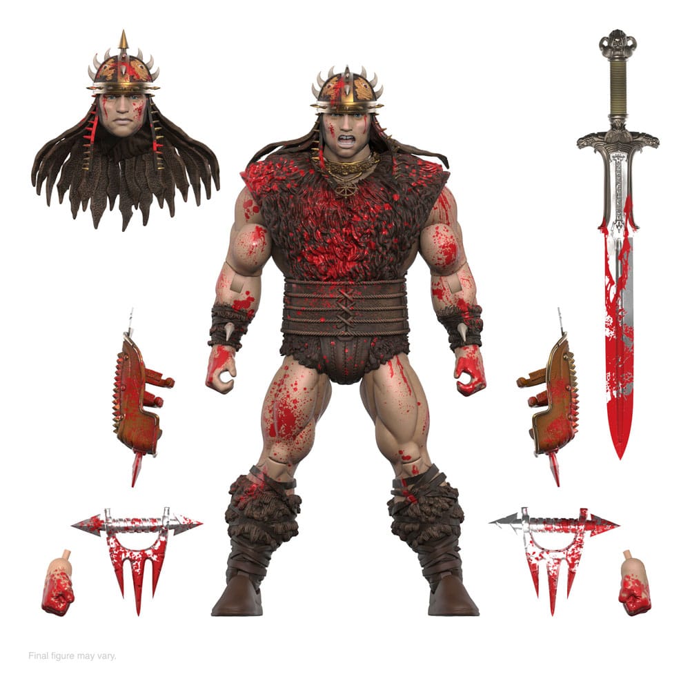 Conan the Barbarian Ultimates Action Figure Conan Blood Soaked Pit Fighter 18 cm 0840418803363