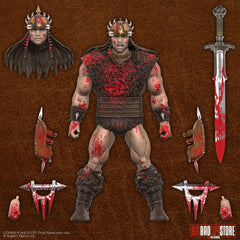 Conan the Barbarian Ultimates Action Figure Conan Blood Soaked Pit Fighter 18 cm 0840418803363