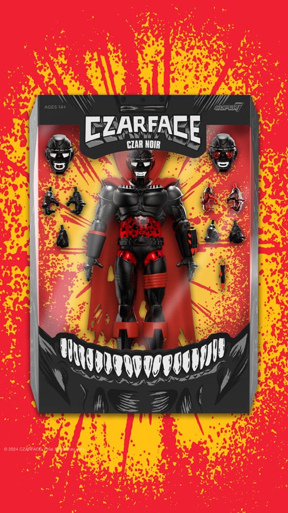 Czarface Ultimates Action Figure Wave 2 Czar Noir 18 cm 0840049849808
