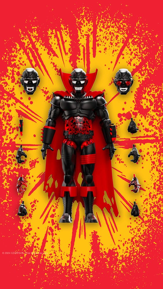 Czarface Ultimates Action Figure Wave 2 Czar Noir 18 cm 0840049849808