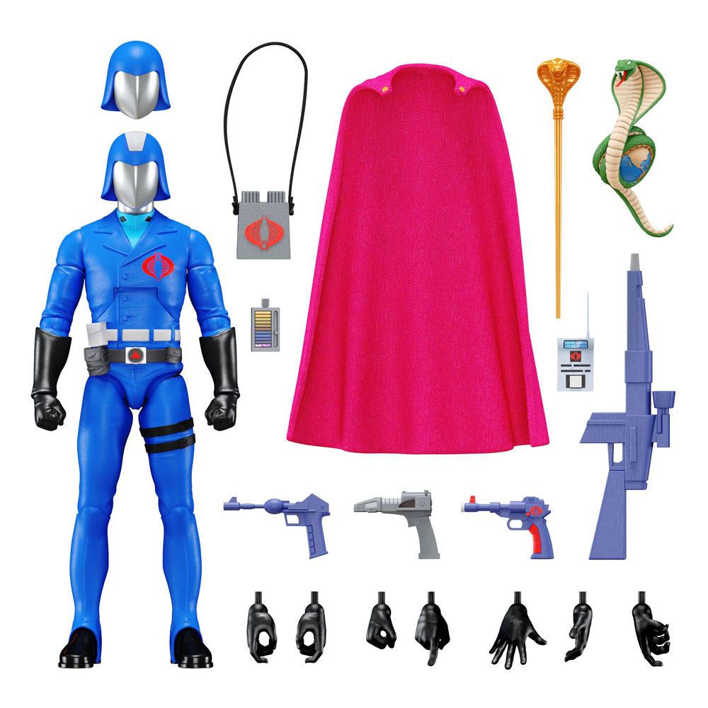 G.I. Joe Ultimates Action Figure Cobra Commander 18 cm 0840049817265