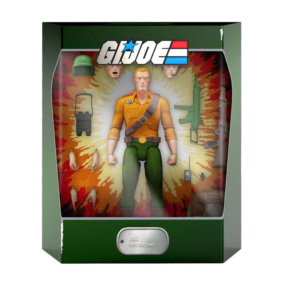 G.I. Joe Ultimates Action Figure Duke 18 cm 0840049817258