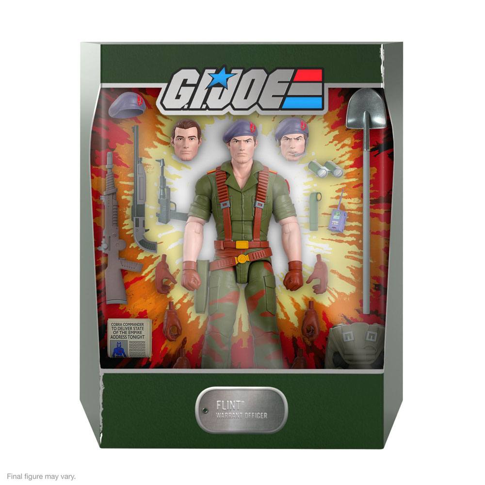 G.I. Joe Ultimates Action Figure Flint 18 cm 0840049818361