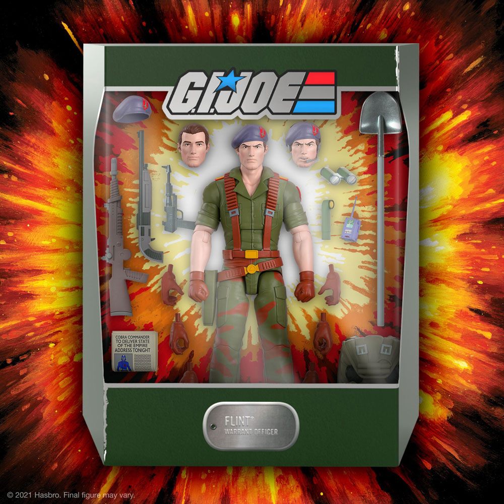 G.I. Joe Ultimates Action Figure Flint 18 cm 0840049818361