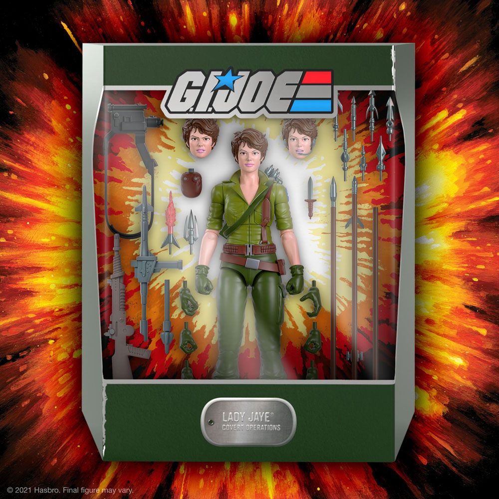 G.I. Joe Ultimates Action Figure Lady Jaye 18 0840049818385