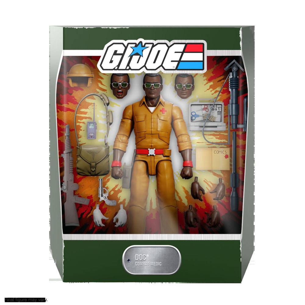 G.I. Joe Ultimates Action Figure Doc 18 cm 0840049818323