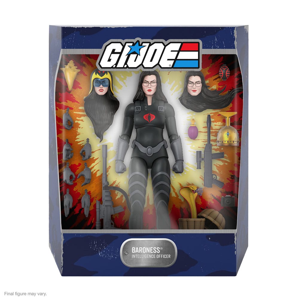 G.I. Joe Ultimates Action Figure Baroness (Bl 0840049826670