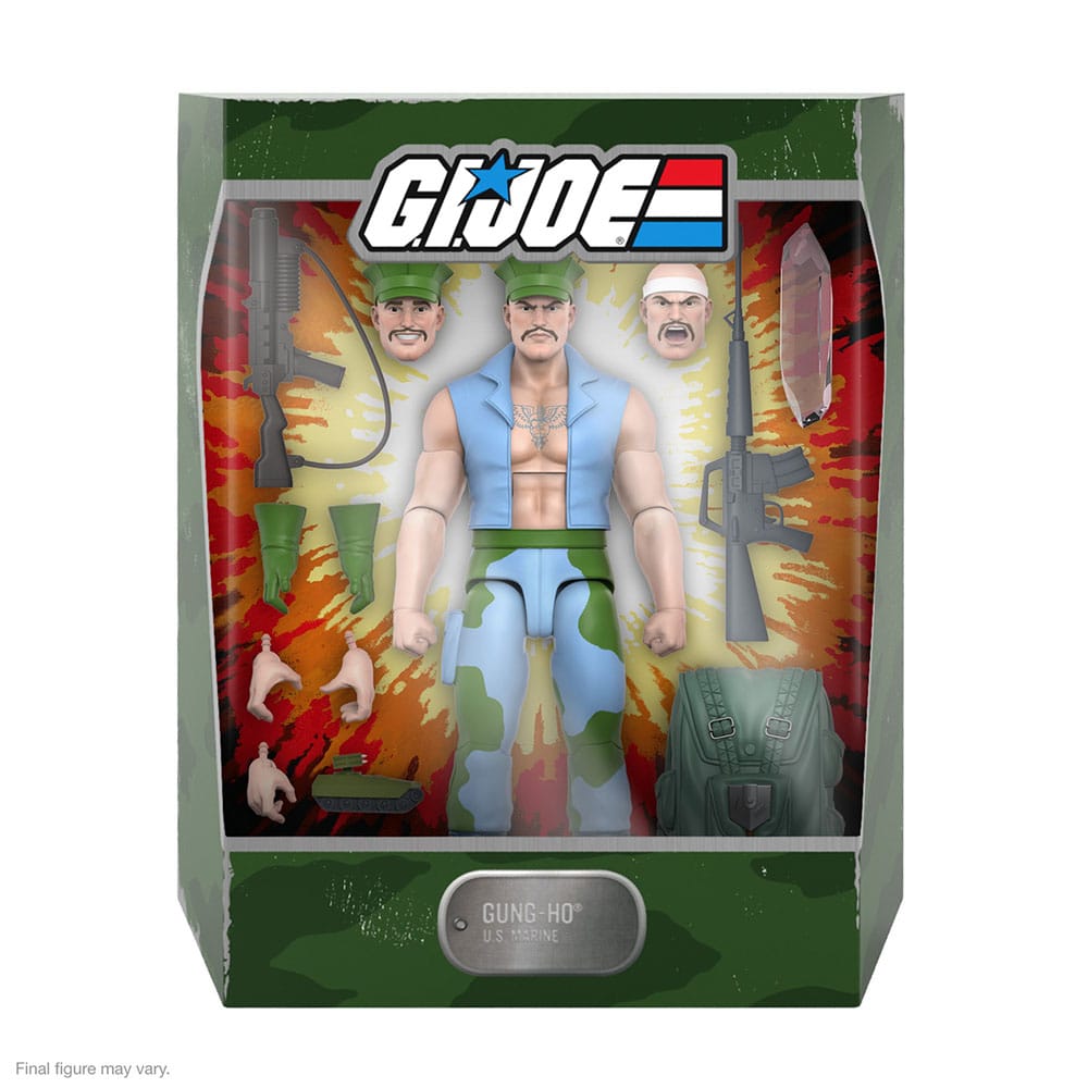 G.I. Joe Ultimates Action Figure Gung-Ho 18 c 0840049826649