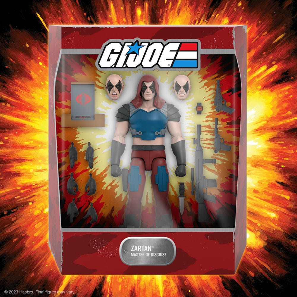 G.I. Joe Ultimates Action Figure Zartan 18 cm 0840049826663