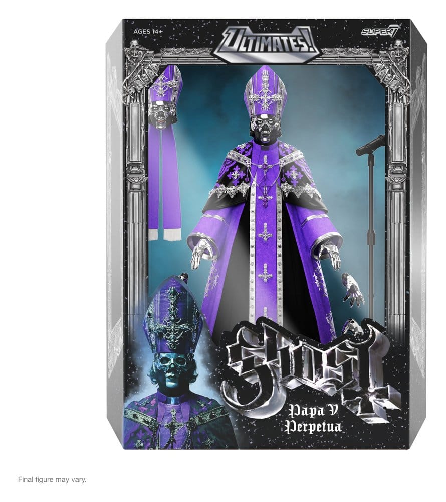 Ghost Ultimates! Wave 05 Action Figure Papa V Perpetua 18 cm 0840418822876