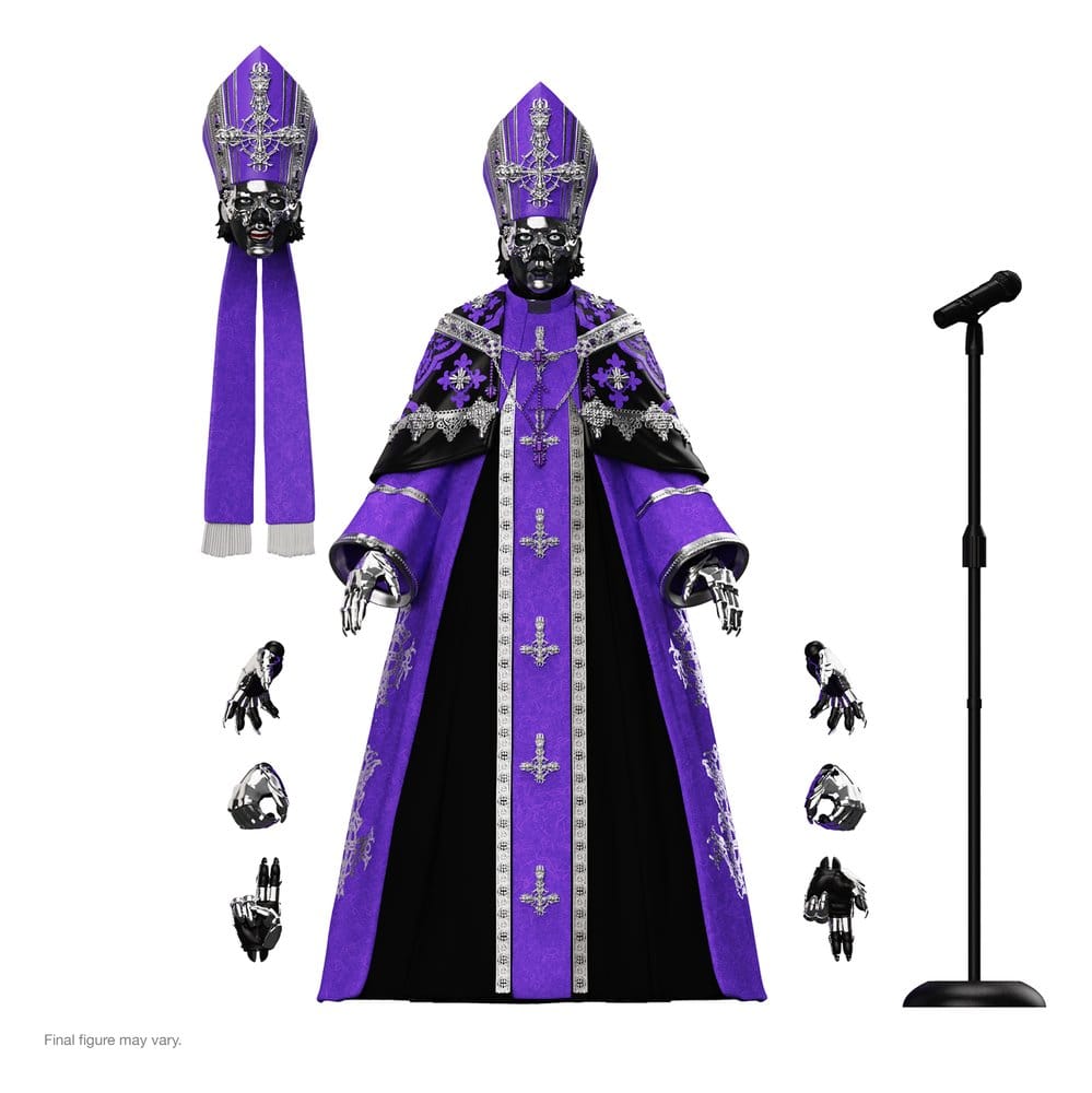 Ghost Ultimates! Wave 05 Action Figure Papa V Perpetua 18 cm 0840418822876