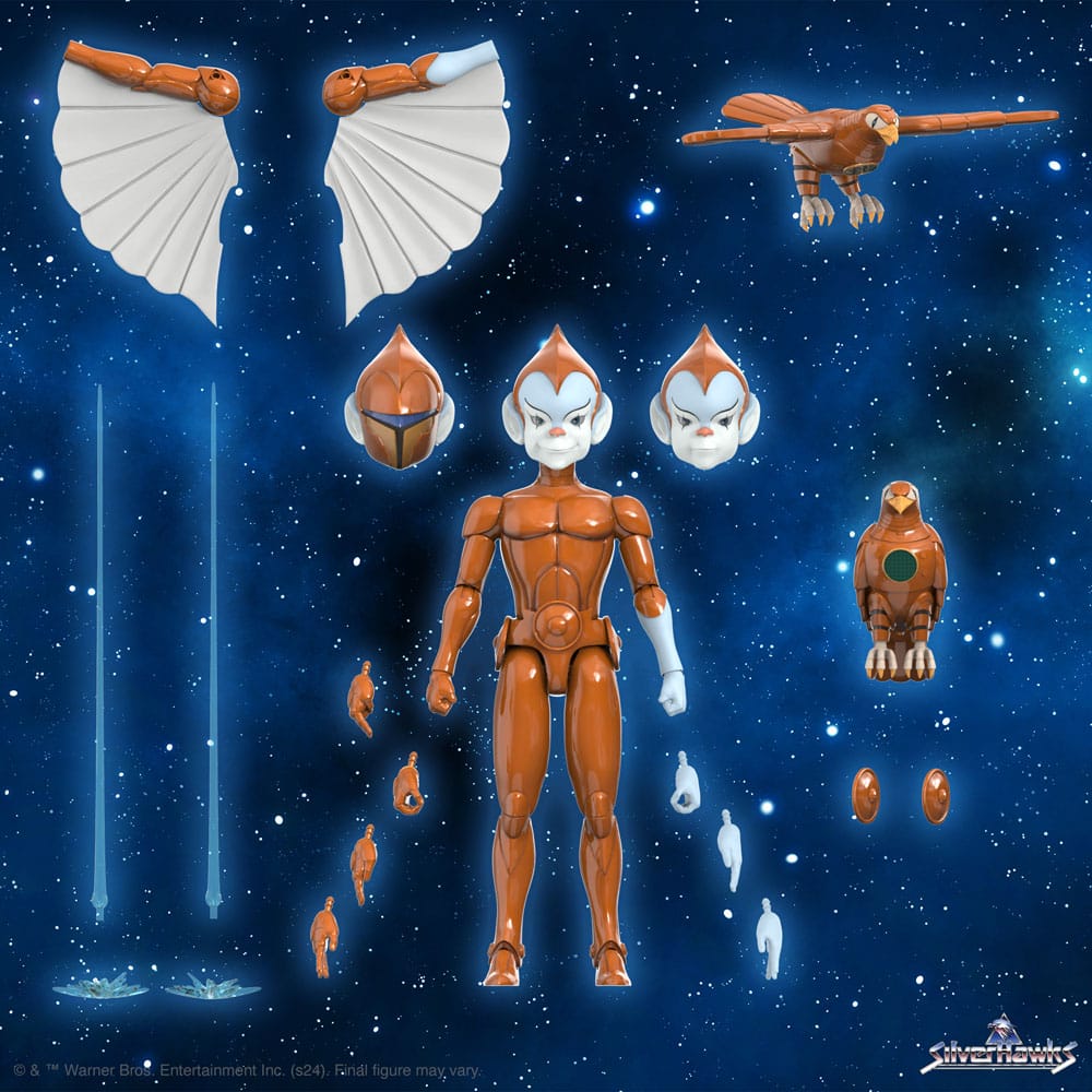 SilverHawks Ultimates Action Figure Wave 2 Co 0840049849204