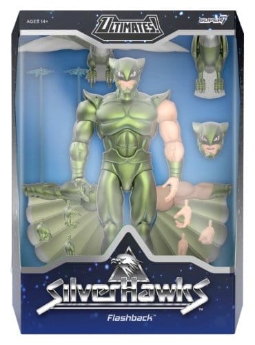 Silverhawks Ultimates Action Figure Wave 07 Flashback (Toon) 0840049884458