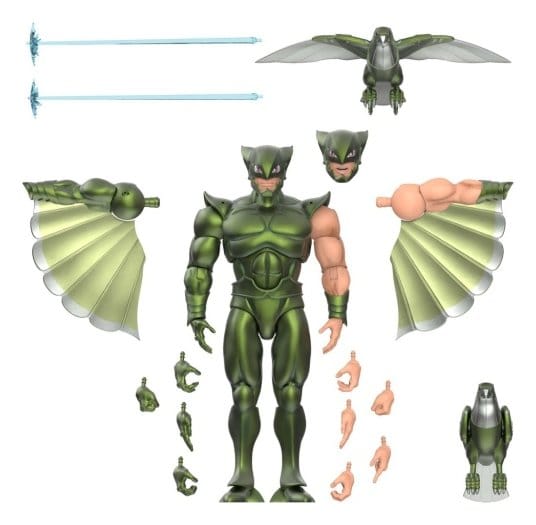 Silverhawks Ultimates Action Figure Wave 07 Flashback (Toon) 0840049884458