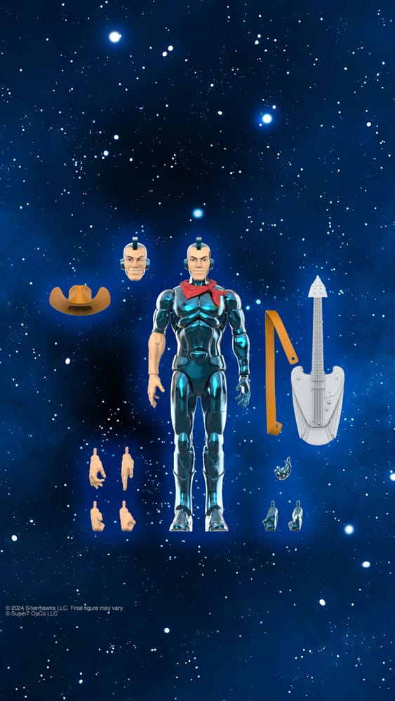SilverHawks Ultimates Action Figure Bluegrass (Toy Version - Vac Metal) 18 cm 0840049884496