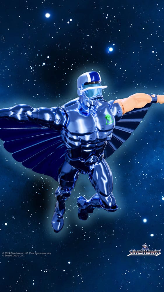 SilverHawks Ultimates Action Figure Steelwill (Toy Version Vac Metal) 18 cm 0840049884502
