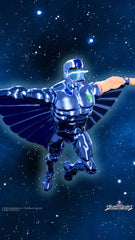 SilverHawks Ultimates Action Figure Steelwill (Toy Version Vac Metal) 18 cm 0840049884502