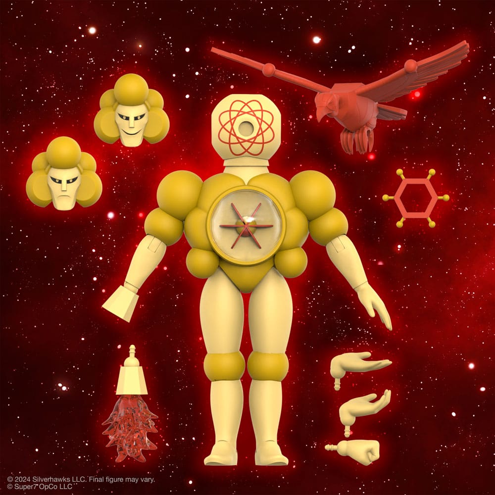 SilverHawks Ultimates Action Figure Mo-Lec-U-Lar (Toy Version) 18 cm 0840049884526