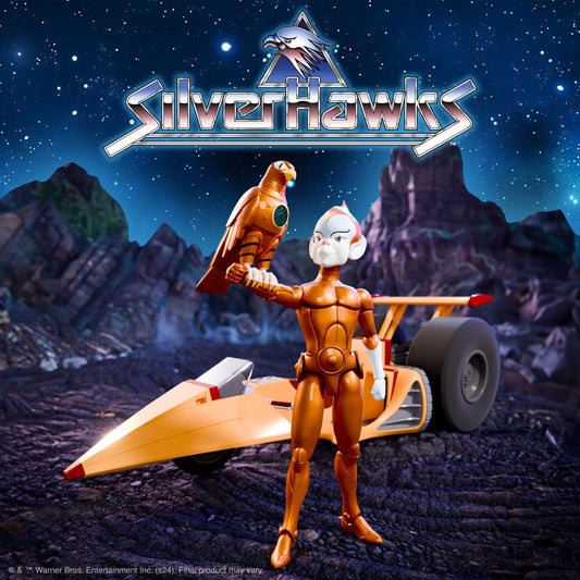 SilverHawks Ultimates Vehicle Wave 5 Space Ra 0840049885554
